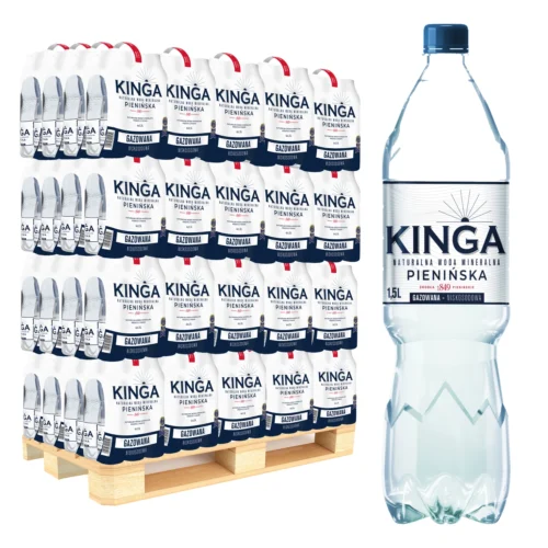 Kinga Pienińska 1,5L Gazowana PET x504 - obrazek 1