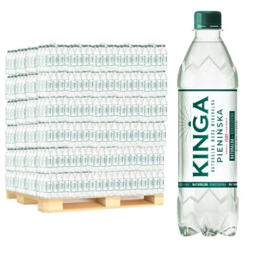 Kinga Pienińska 0,5L Lekko gazowana PET x1368 - obrazek 1