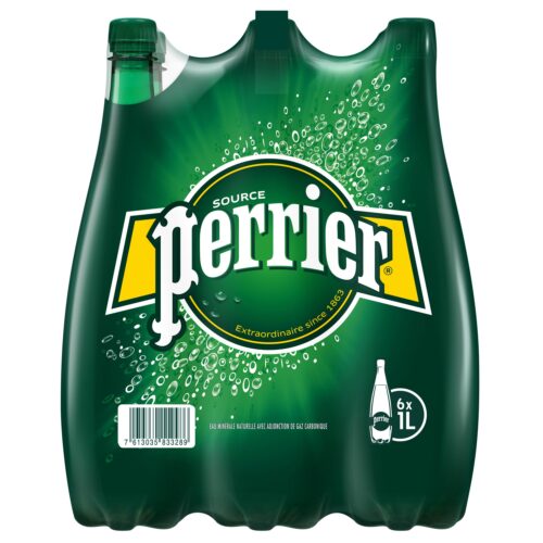 Perrier 1L Gazowana PET x6 - obrazek 2