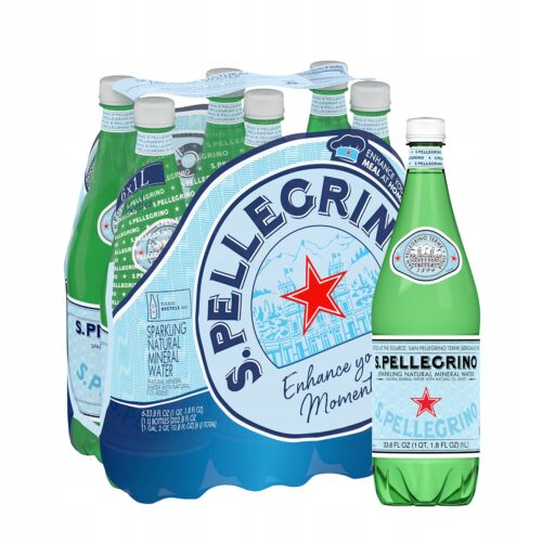 San Pellegrino 1L Gazowana PET x6 - obrazek 2