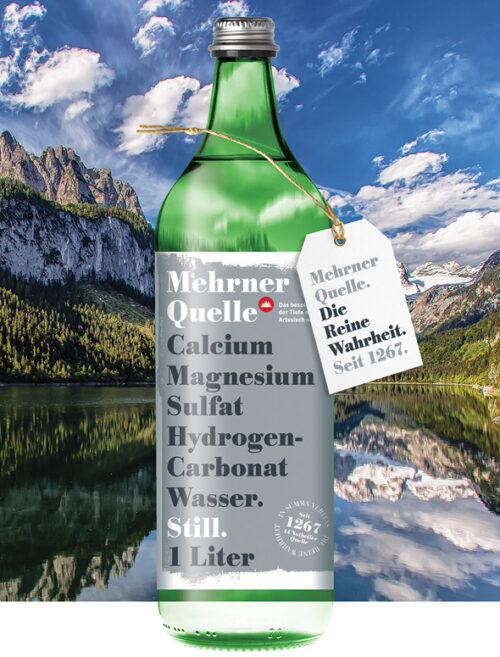 Mehrner Quelle 1L niegazowana szkło x6 - obrazek 2